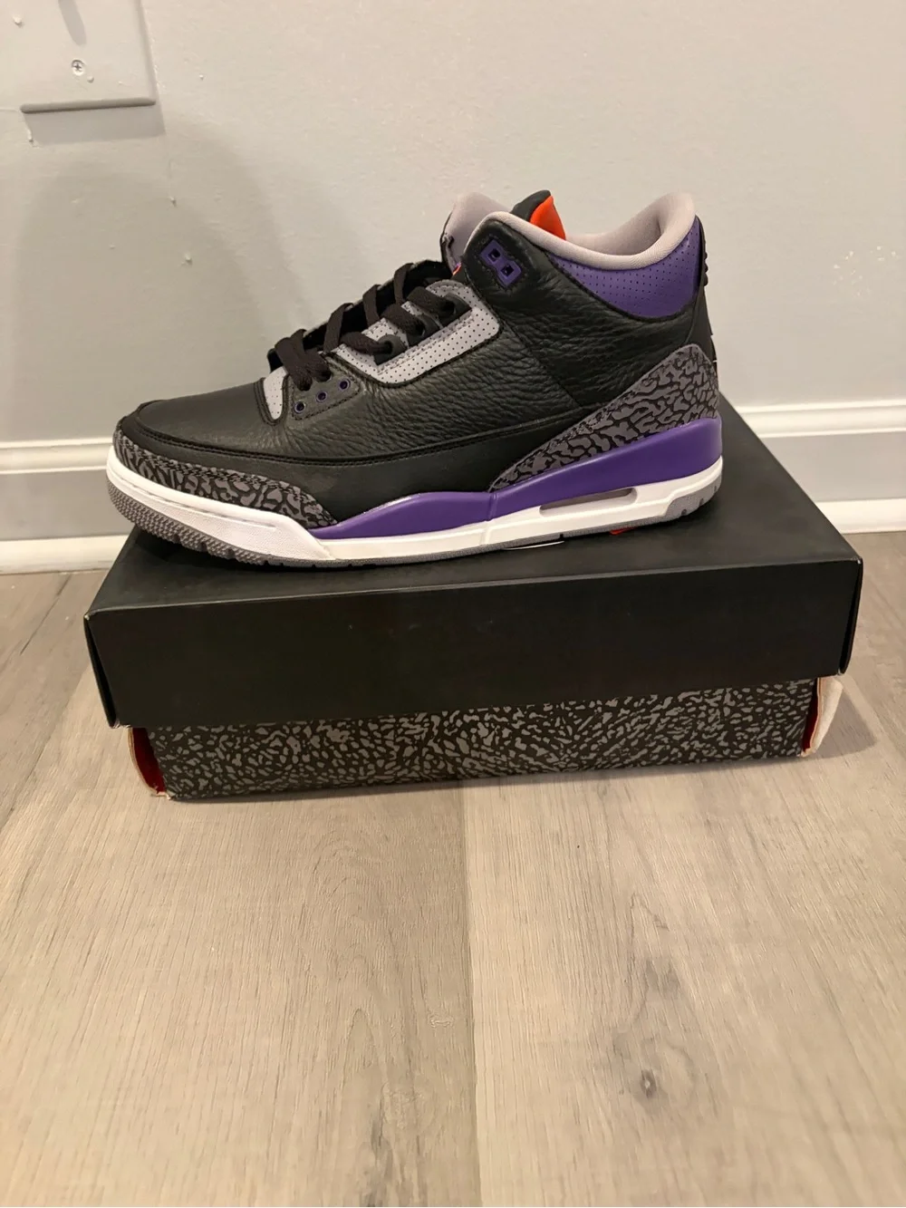 Jordan 3 Court Purple Size 11